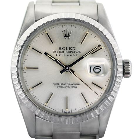 Rolex Datejust Watch 16030 Automatic Silver Dial Stainless